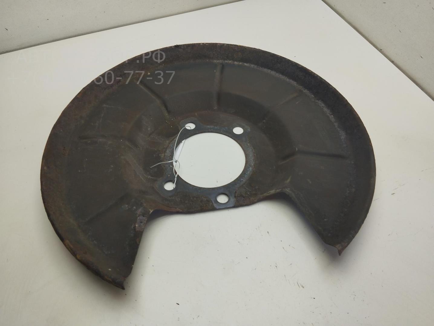 Щит опорный задний левый