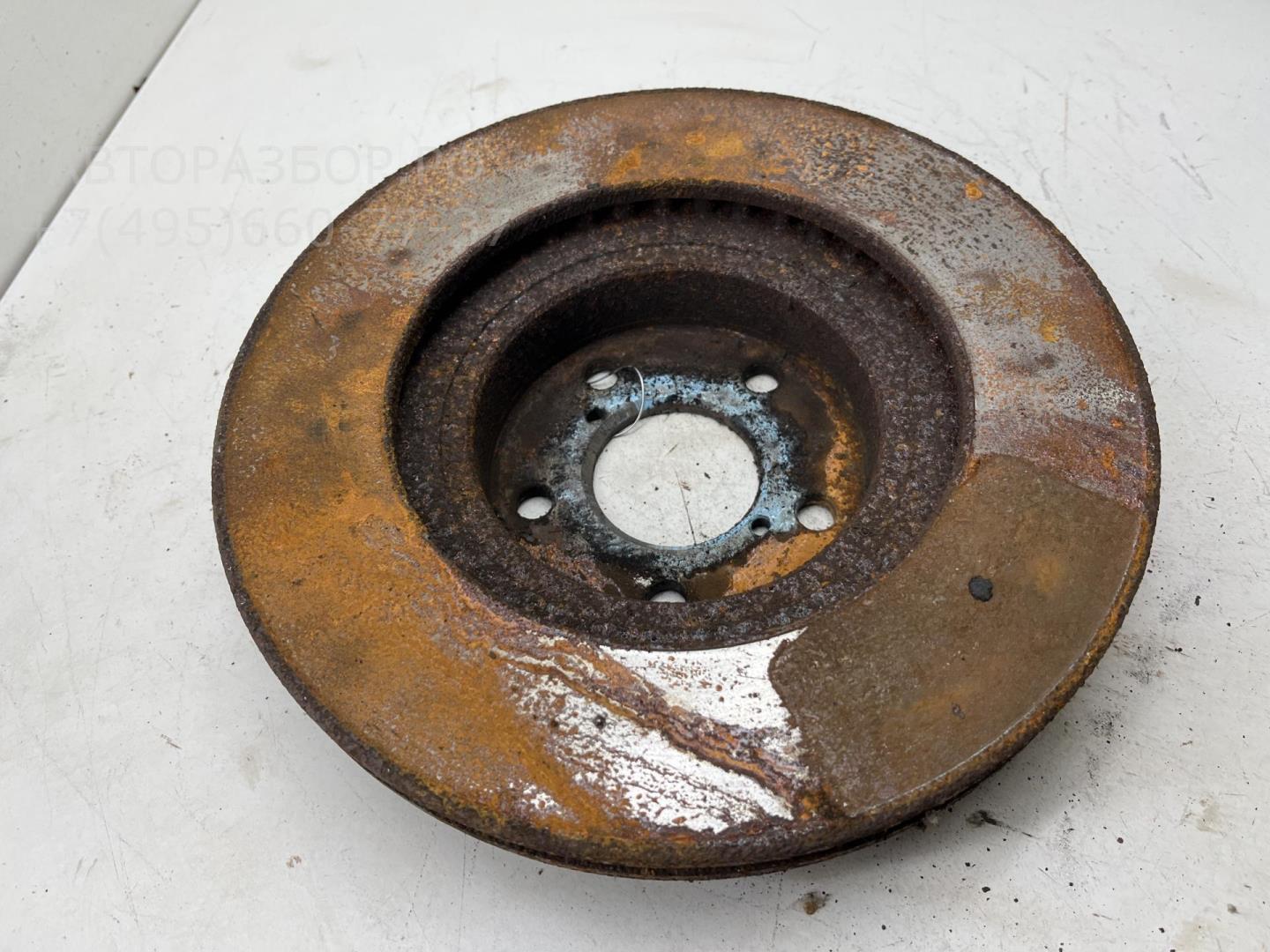 Диск тормозной передний вентилируемый