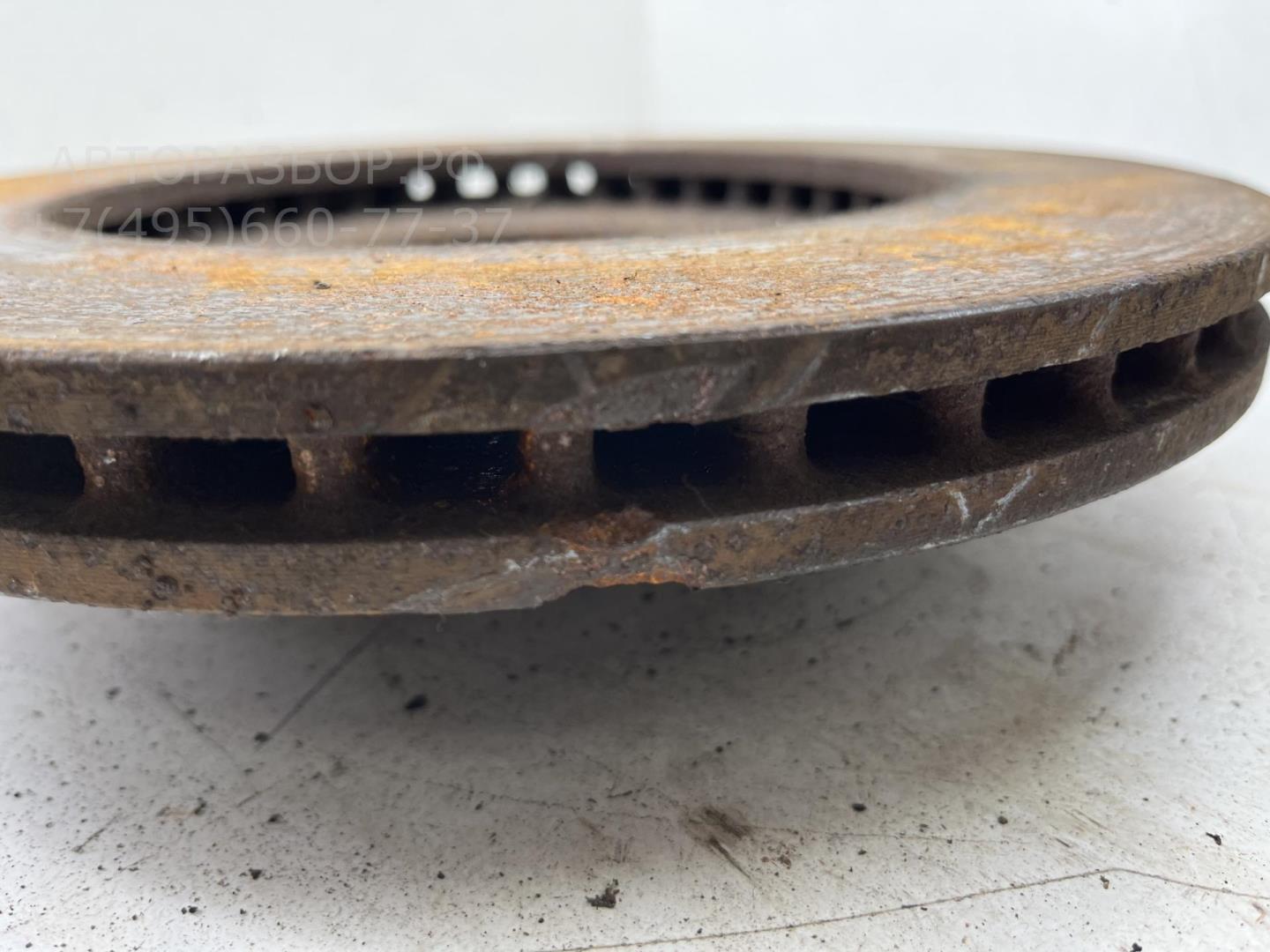 Диск тормозной передний вентилируемый