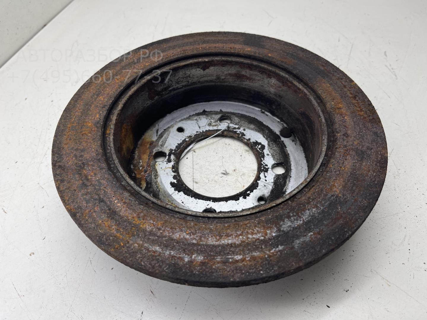 Диск тормозной задний