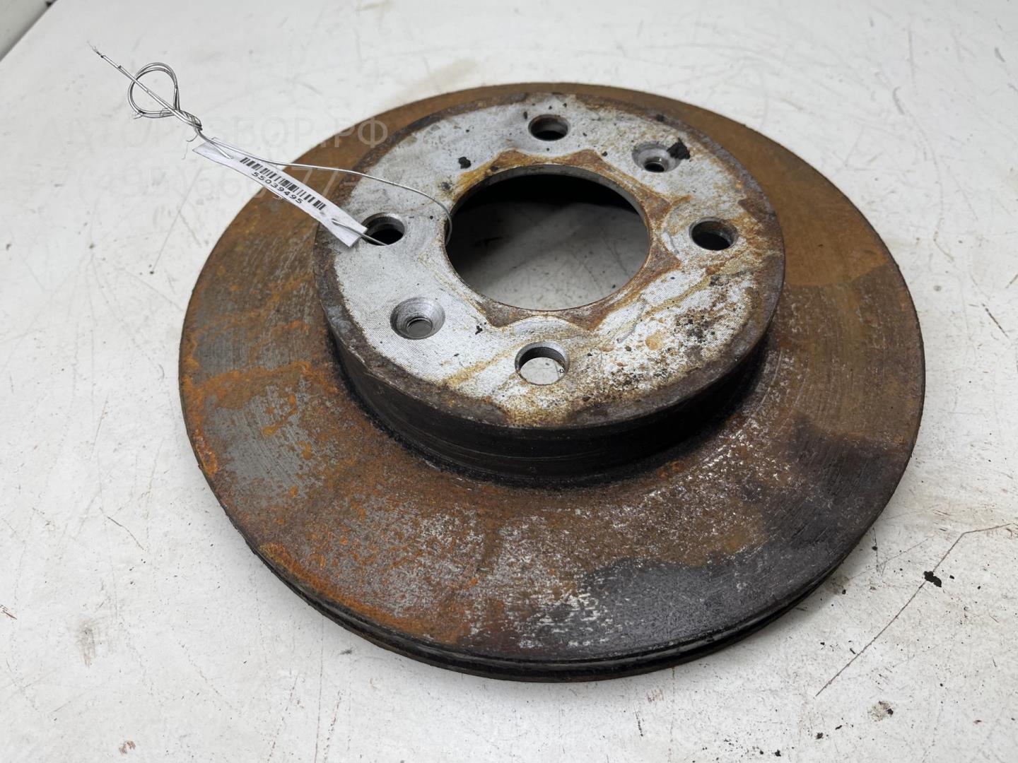 Диск тормозной передний вентилируемый