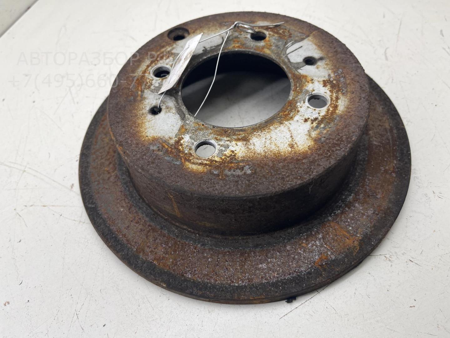 Диск тормозной задний