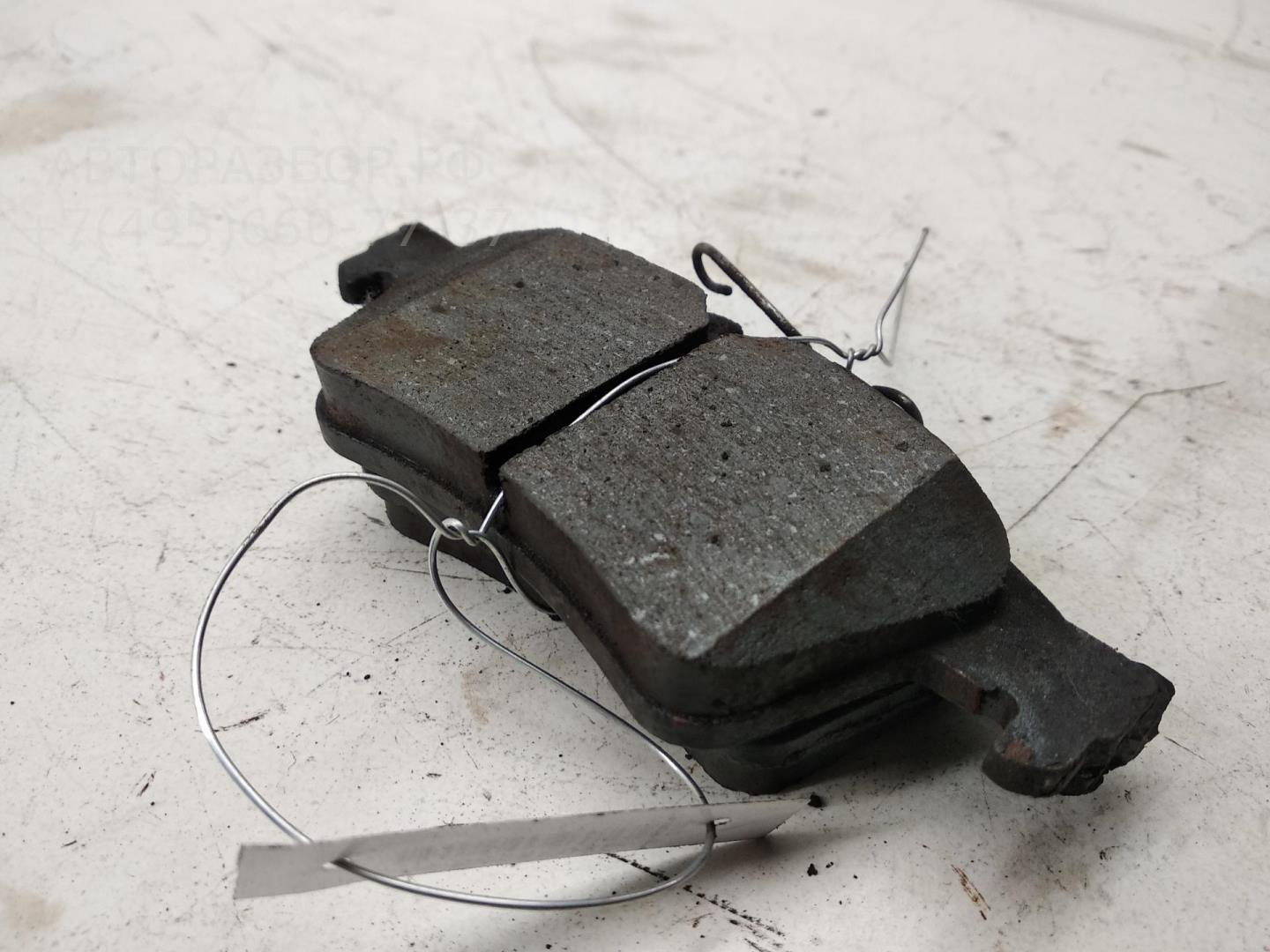 Колодки тормозные задние дисковые к-т