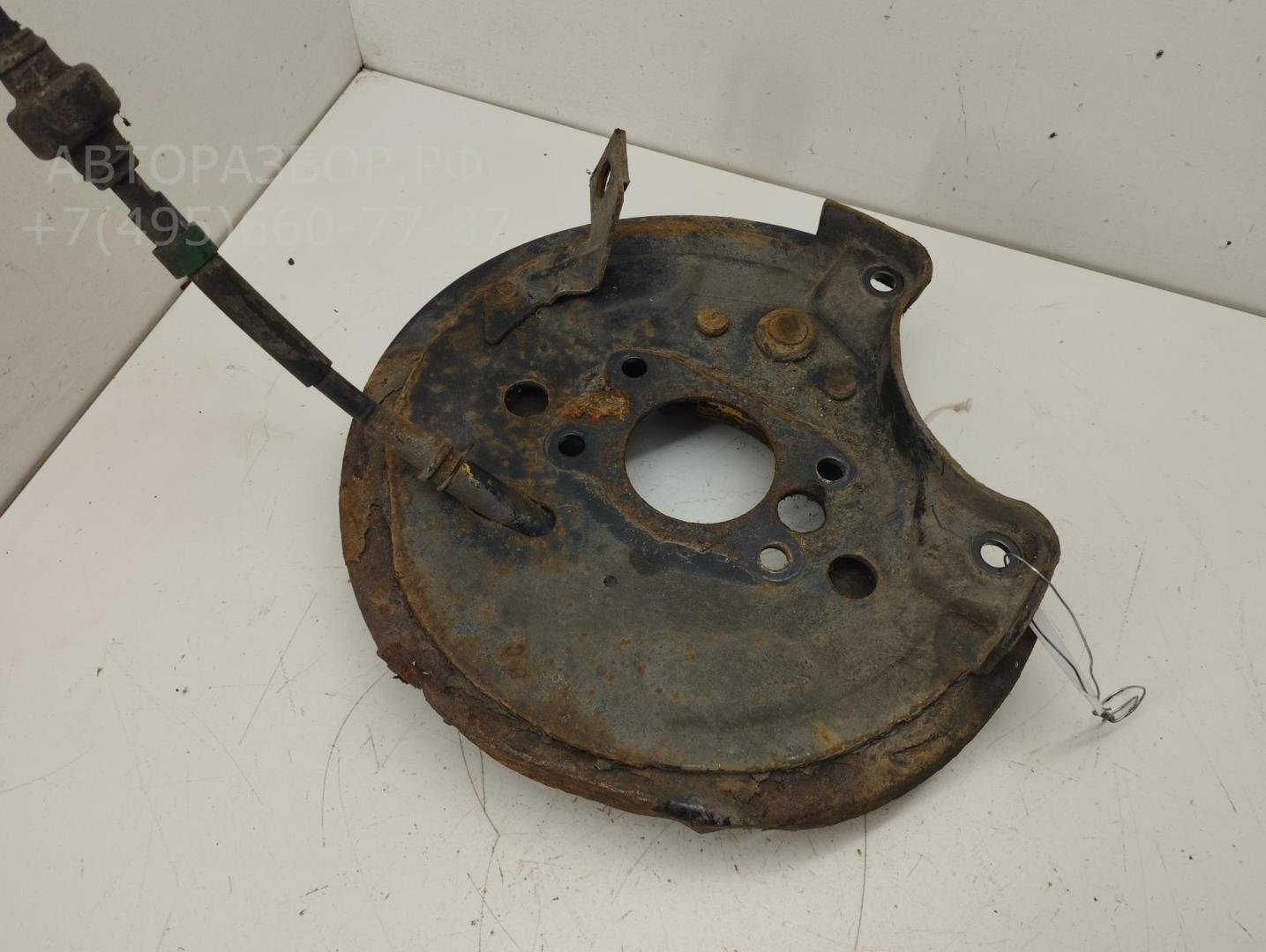 Щит опорный задний правый