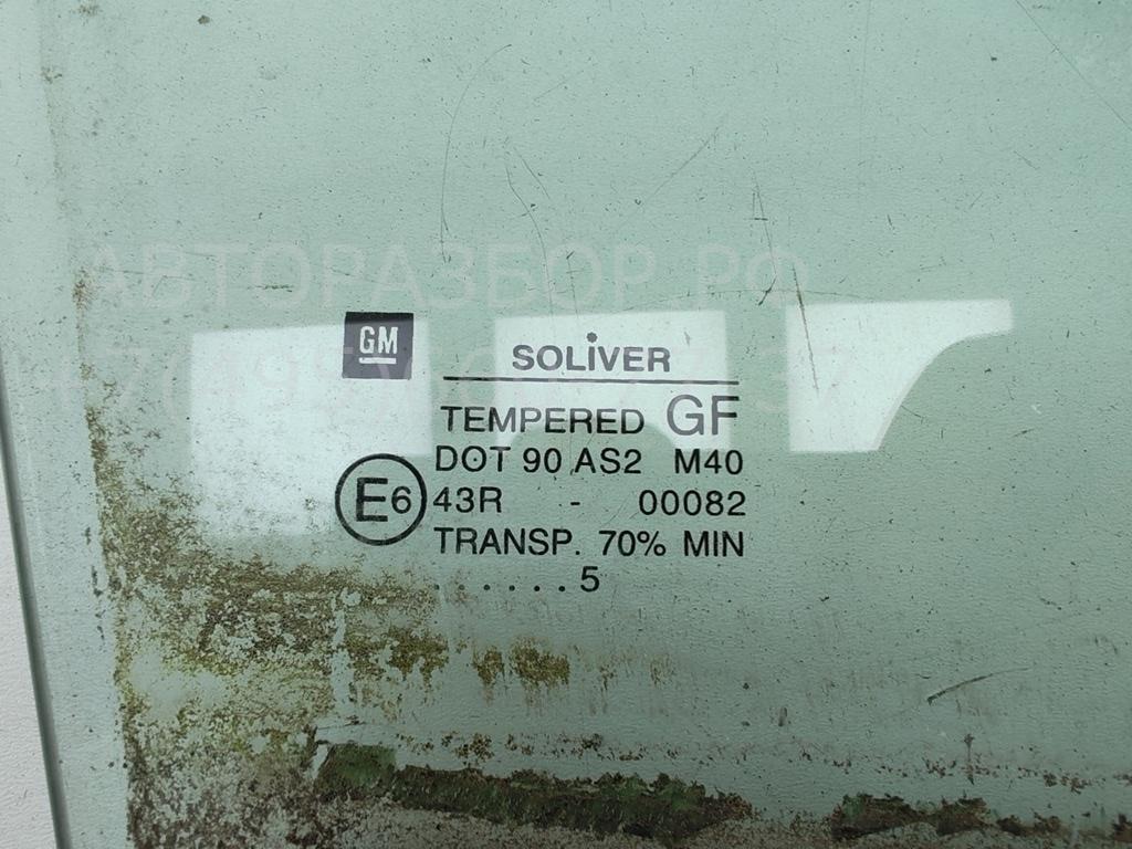 Стекло двери передней правой