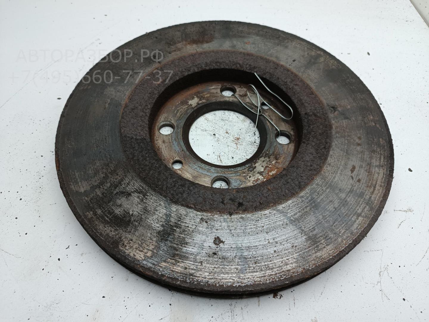 Диск тормозной передний вентилируемый