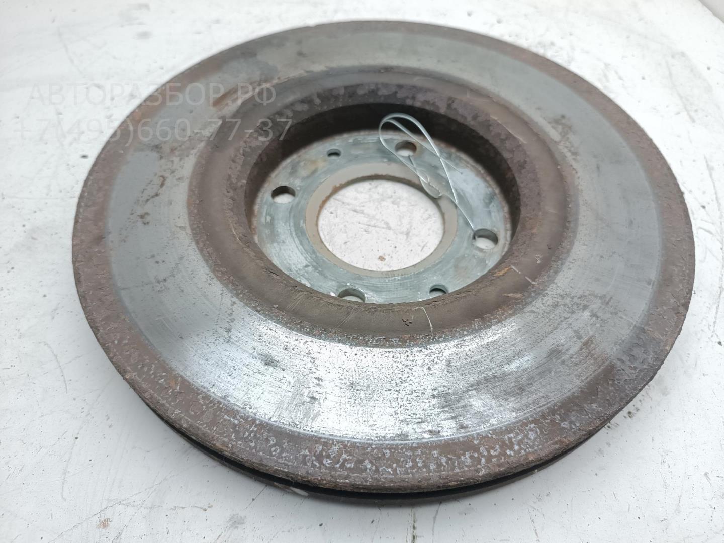 Диск тормозной передний вентилируемый