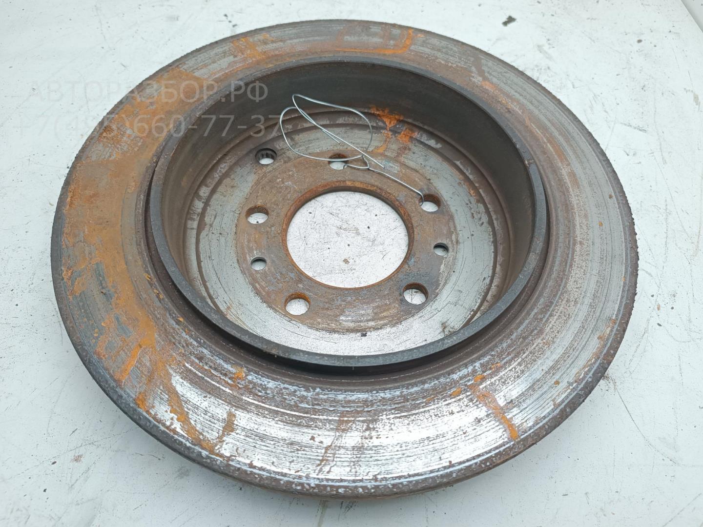 Диск тормозной задний