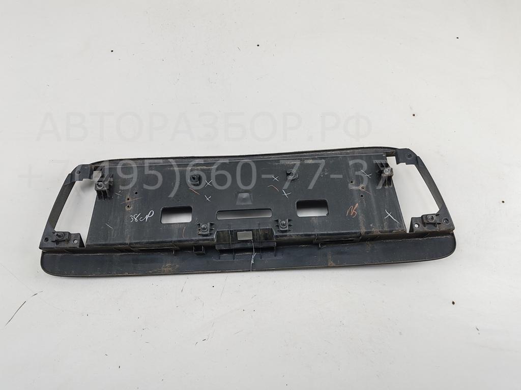 Накладка переднего бампера под номер