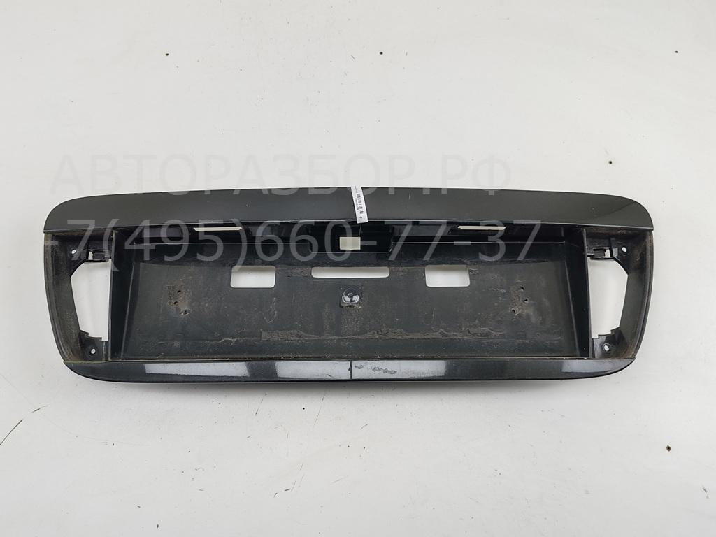 Накладка переднего бампера под номер