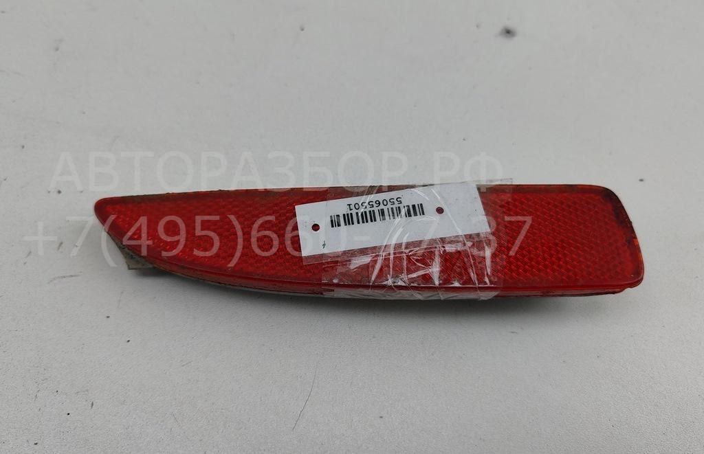 Отражатель в бампер задний левый