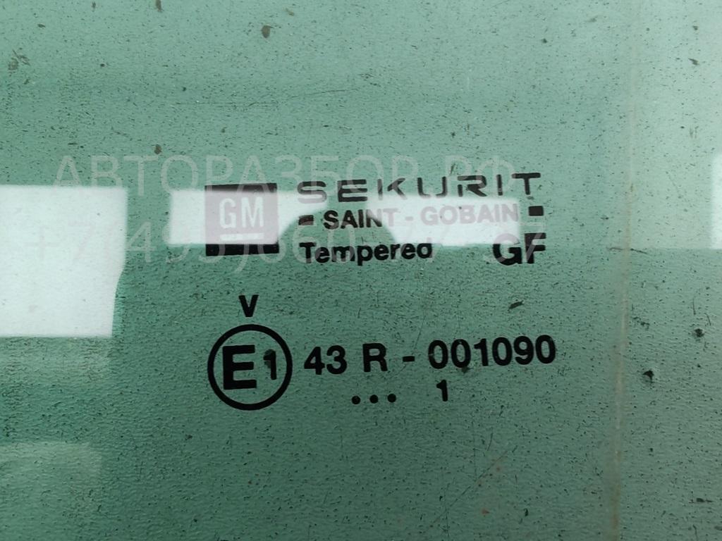 Стекло двери задней левой