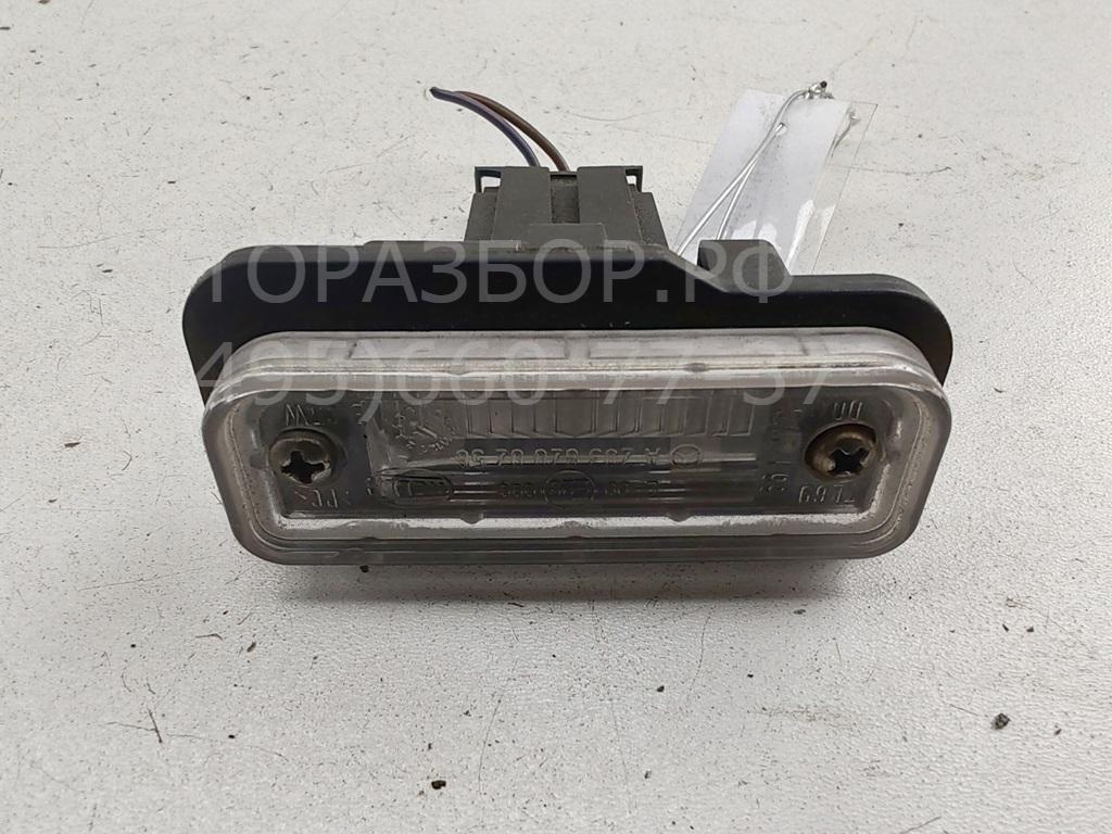 Фонарь подсветки номера