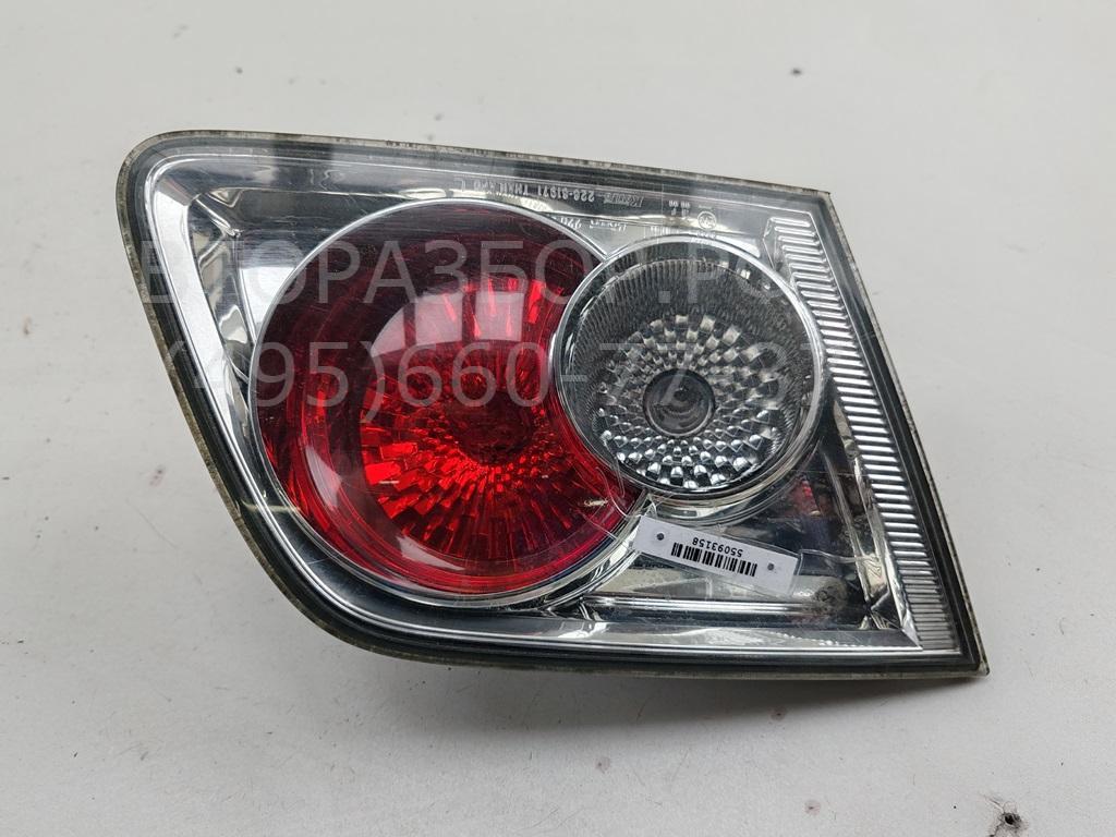 Фонарь задний внутренний левый