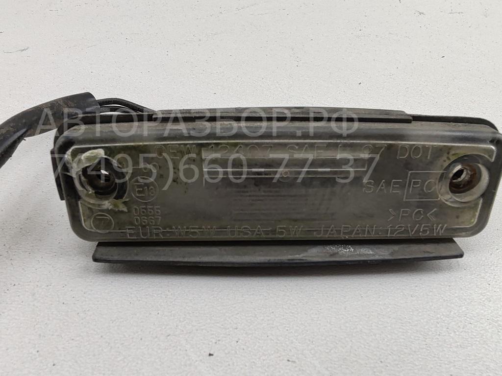 Фонарь подсветки номера