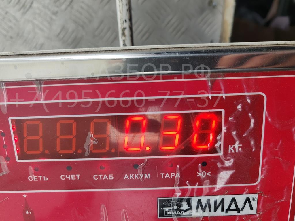 Молдинг переднего бампера левый