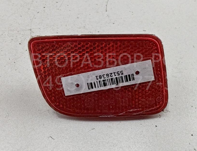 Отражатель в бампер задний левый