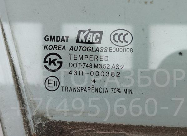 Стекло двери передней правой