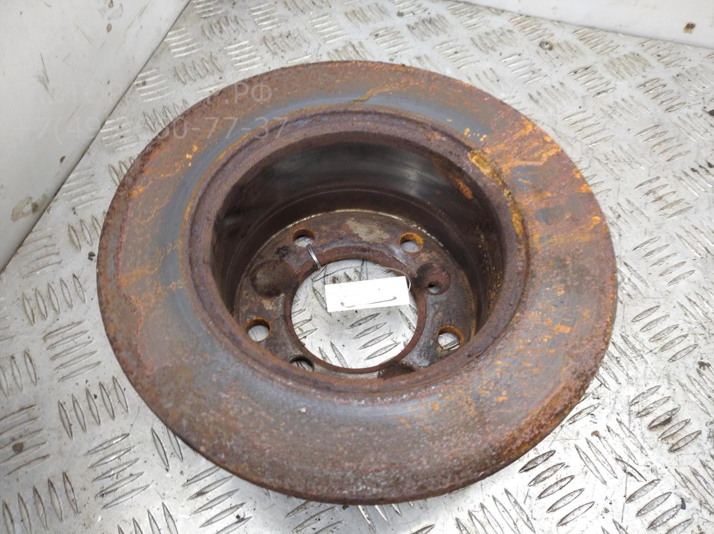 Диск тормозной задний