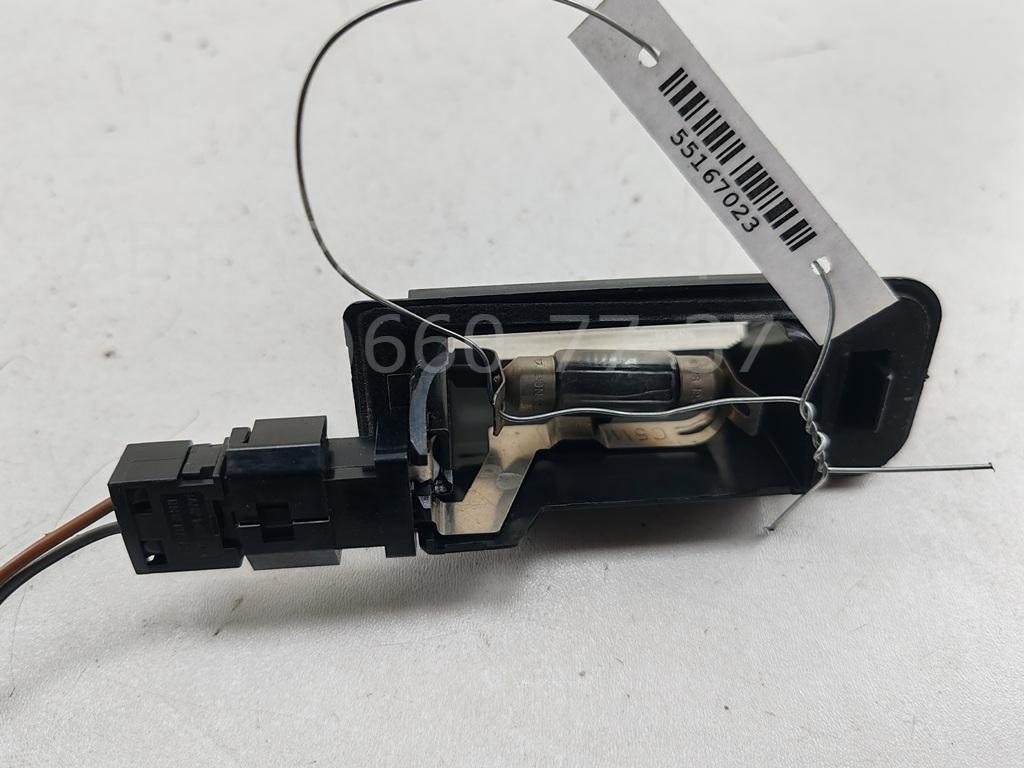 Фонарь подсветки номера