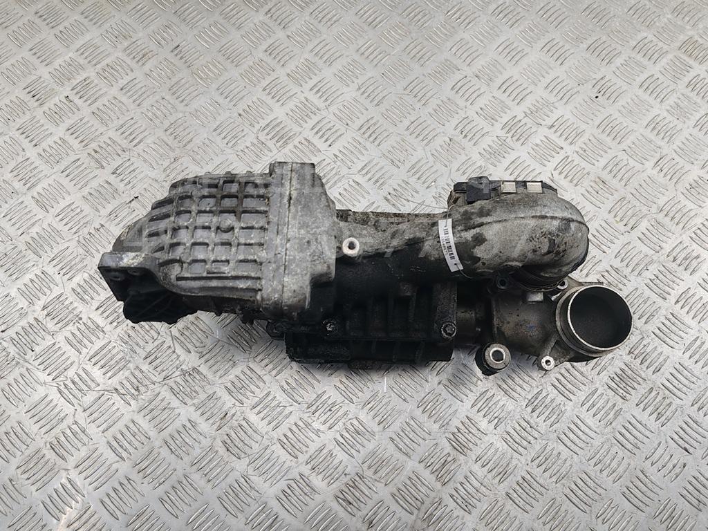 Коллектор с турбокомпрессором (турбиной)