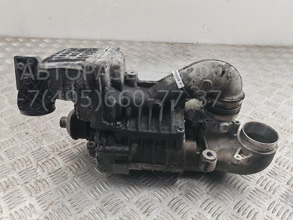 Коллектор с турбокомпрессором (турбиной)