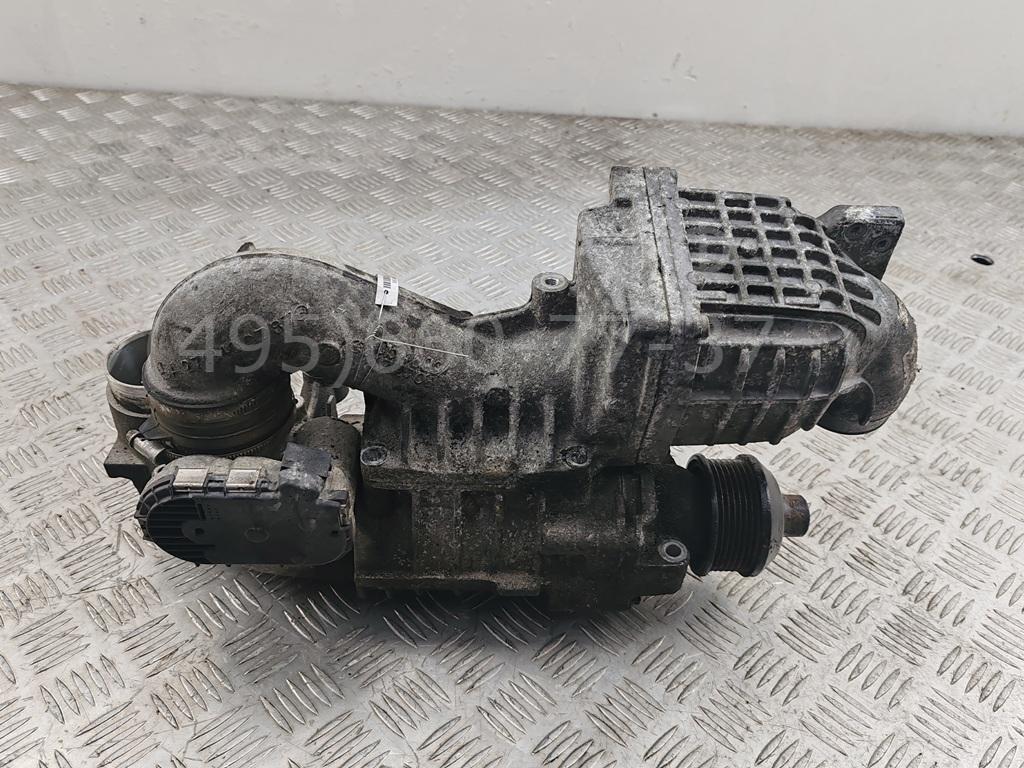 Коллектор с турбокомпрессором (турбиной)