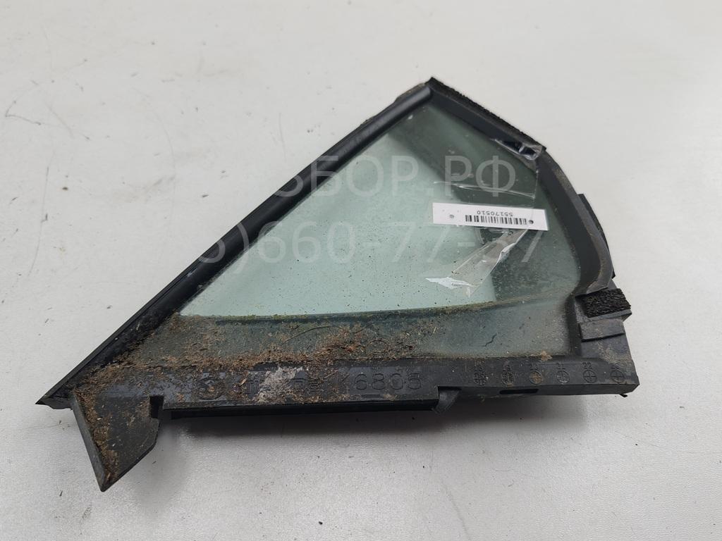 Стекло двери задней левой (форточка)