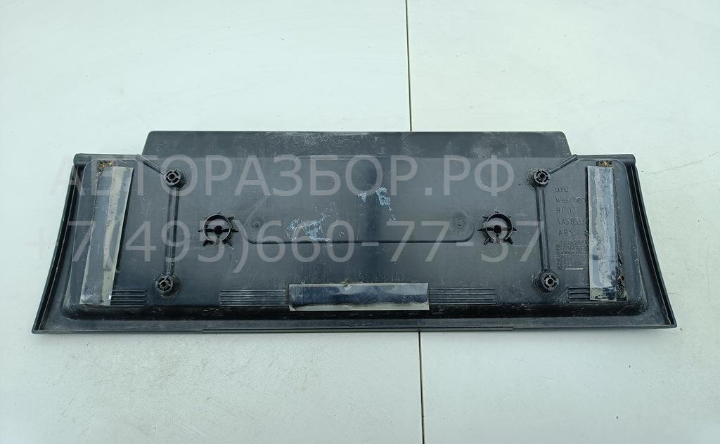 Накладка переднего бампера под номер