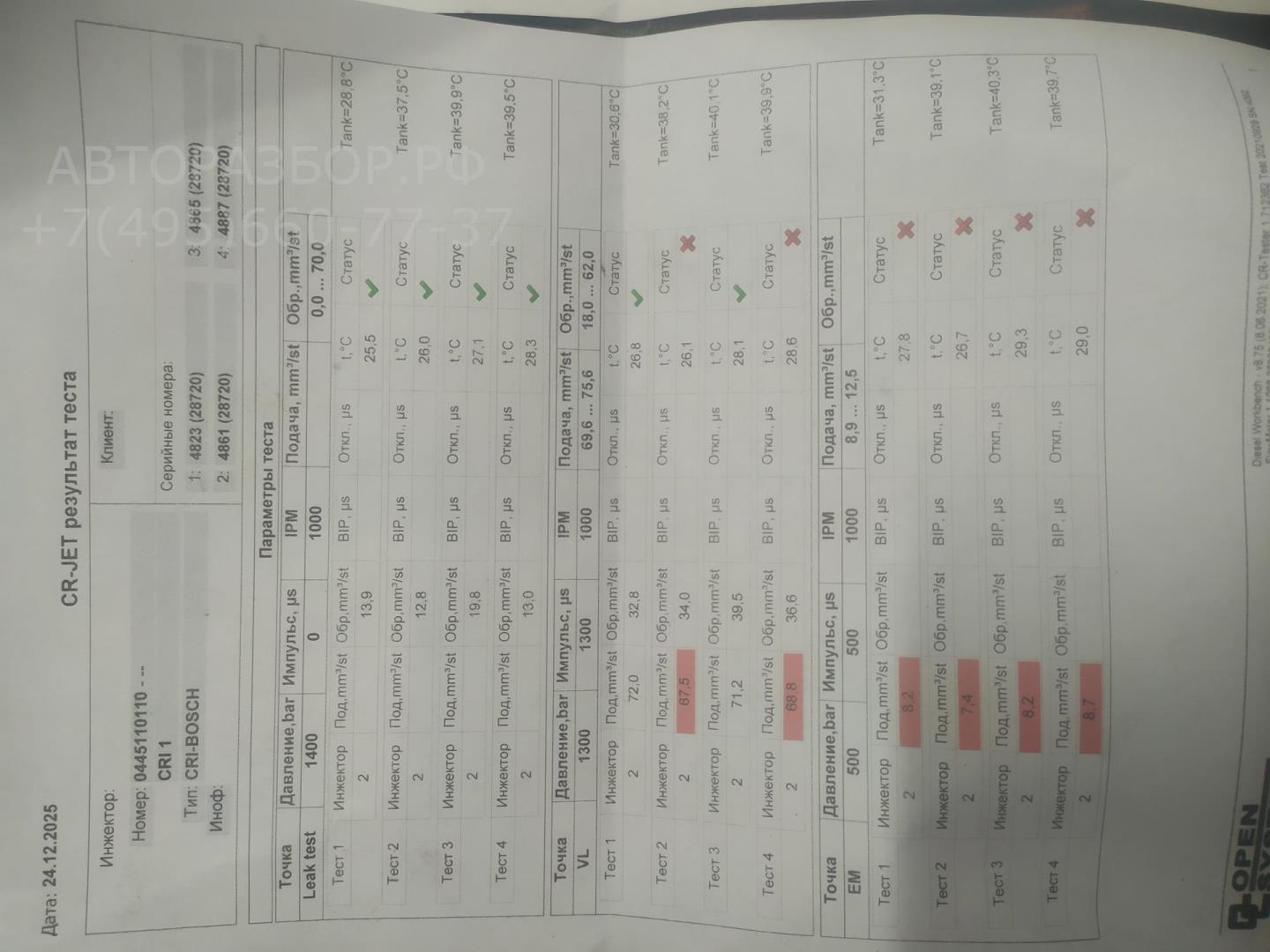 Форсунка дизельная электрическая