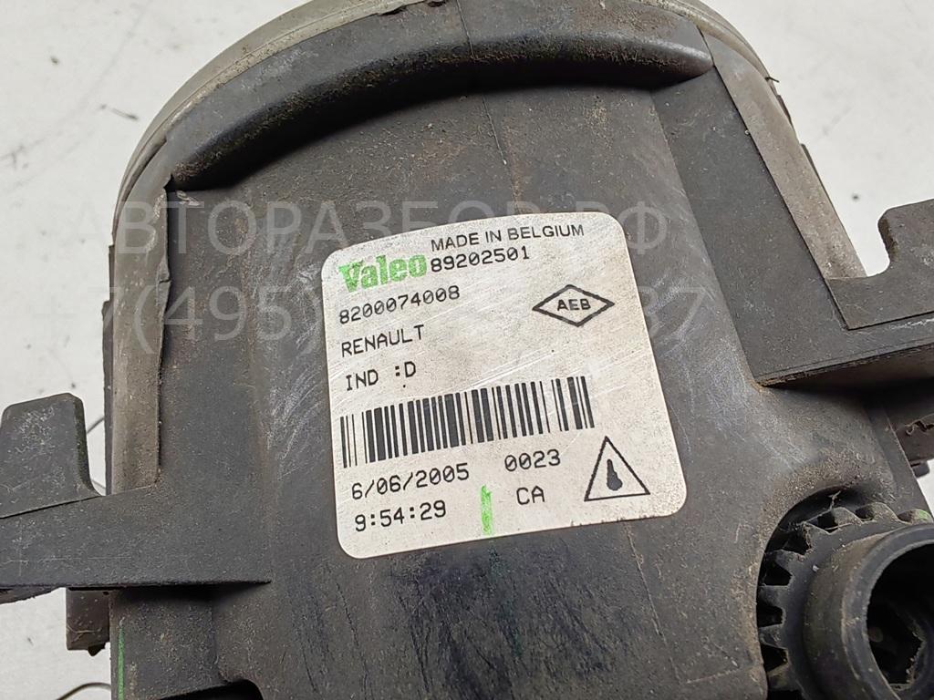 Фара противотуманная левая