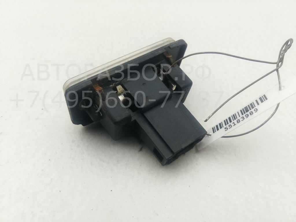 Фонарь подсветки номера