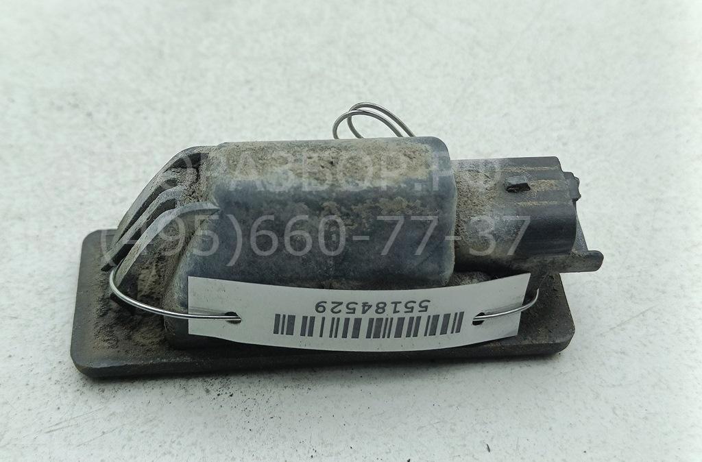 Фонарь подсветки номера