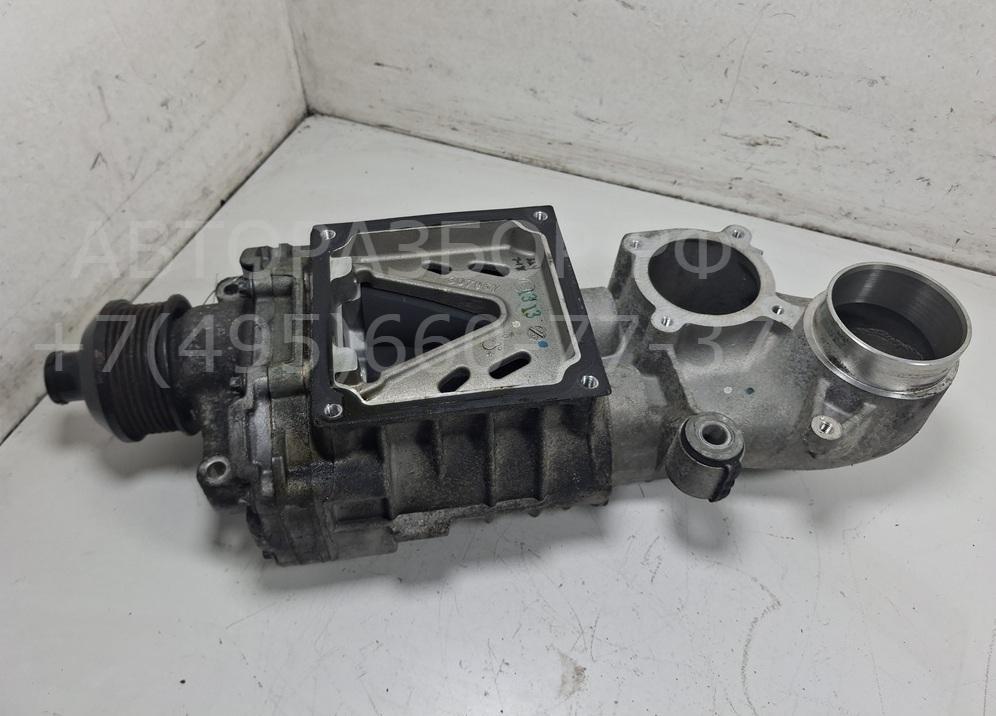 Коллектор с турбокомпрессором (турбиной)