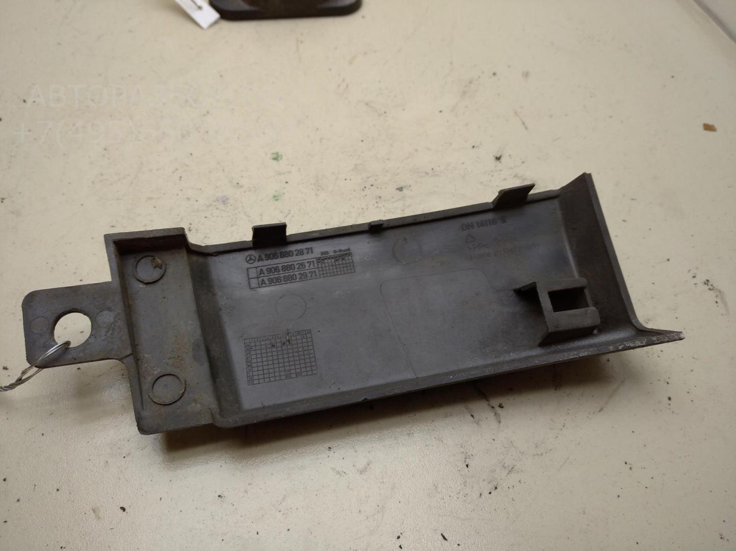 Накладка заднего бампера