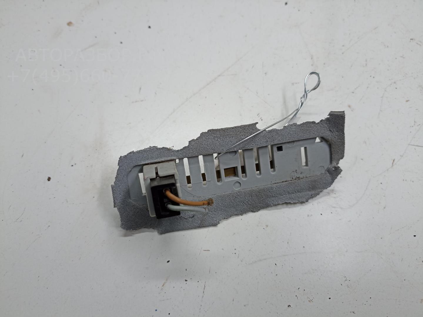 Фонарь подсветки номера