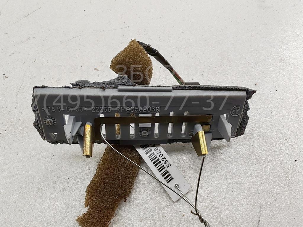 Фонарь подсветки номера