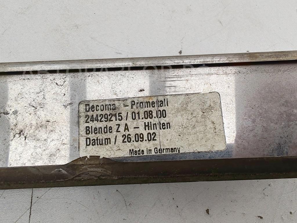 Накладка крышки багажника