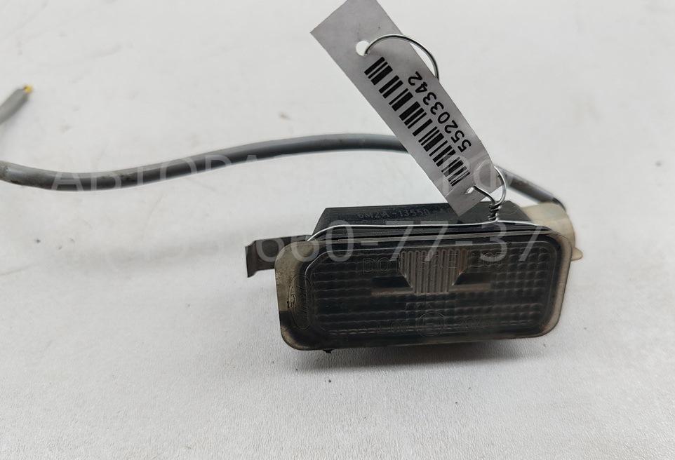 Фонарь подсветки номера