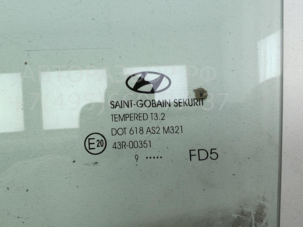 Стекло двери задней левой