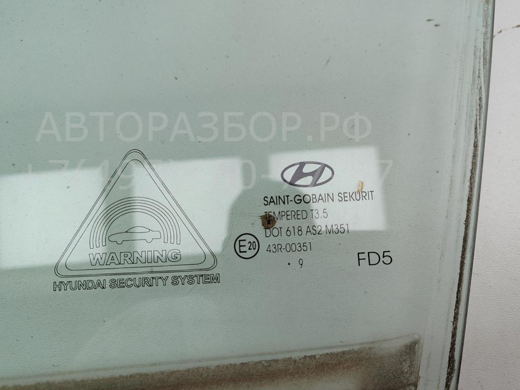 Стекло двери передней левой