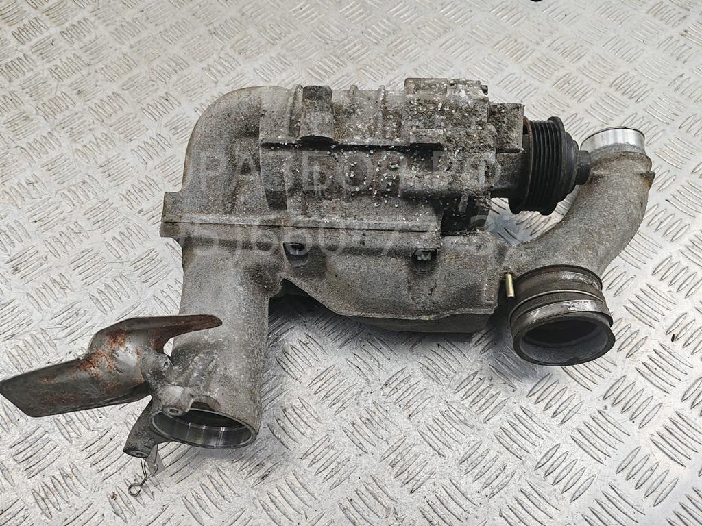 Коллектор с турбокомпрессором (турбиной)