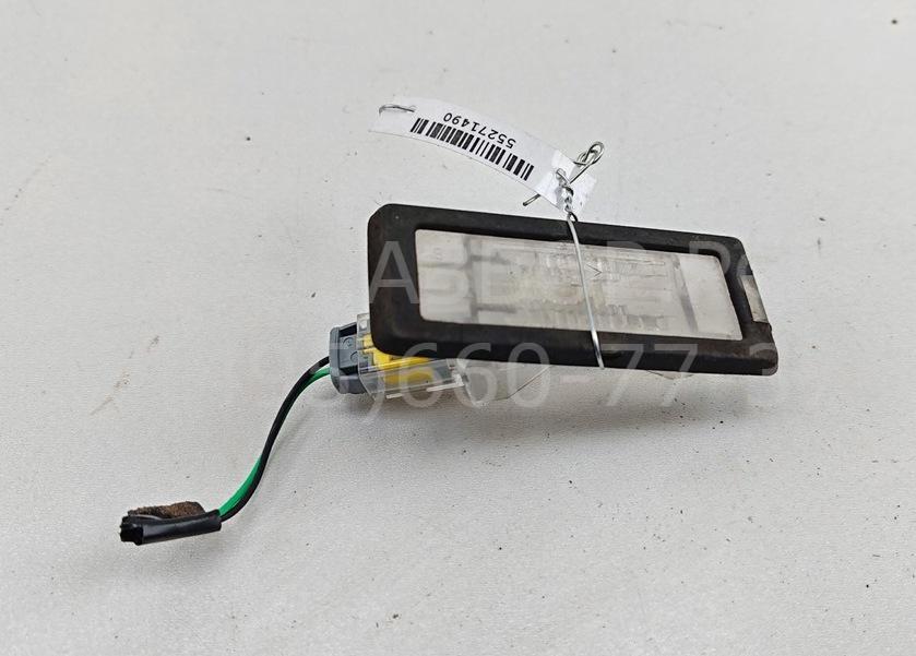 Фонарь подсветки номера