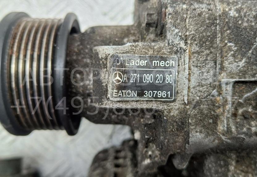 Коллектор с турбокомпрессором (турбиной)