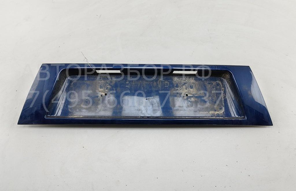 Накладка переднего бампера под номер