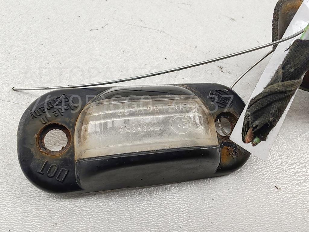 Фонарь подсветки номера