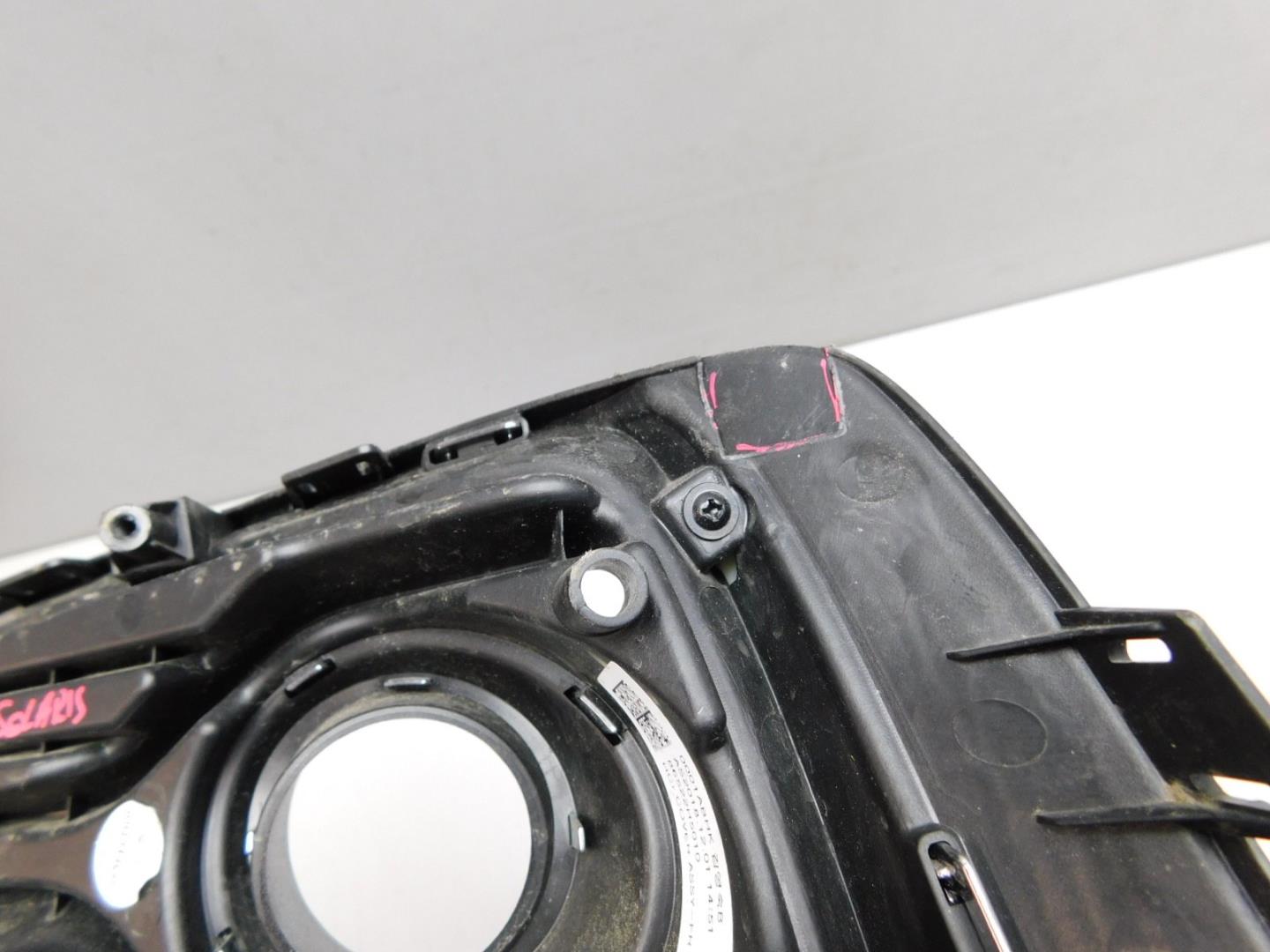 Решетка в бампер правая