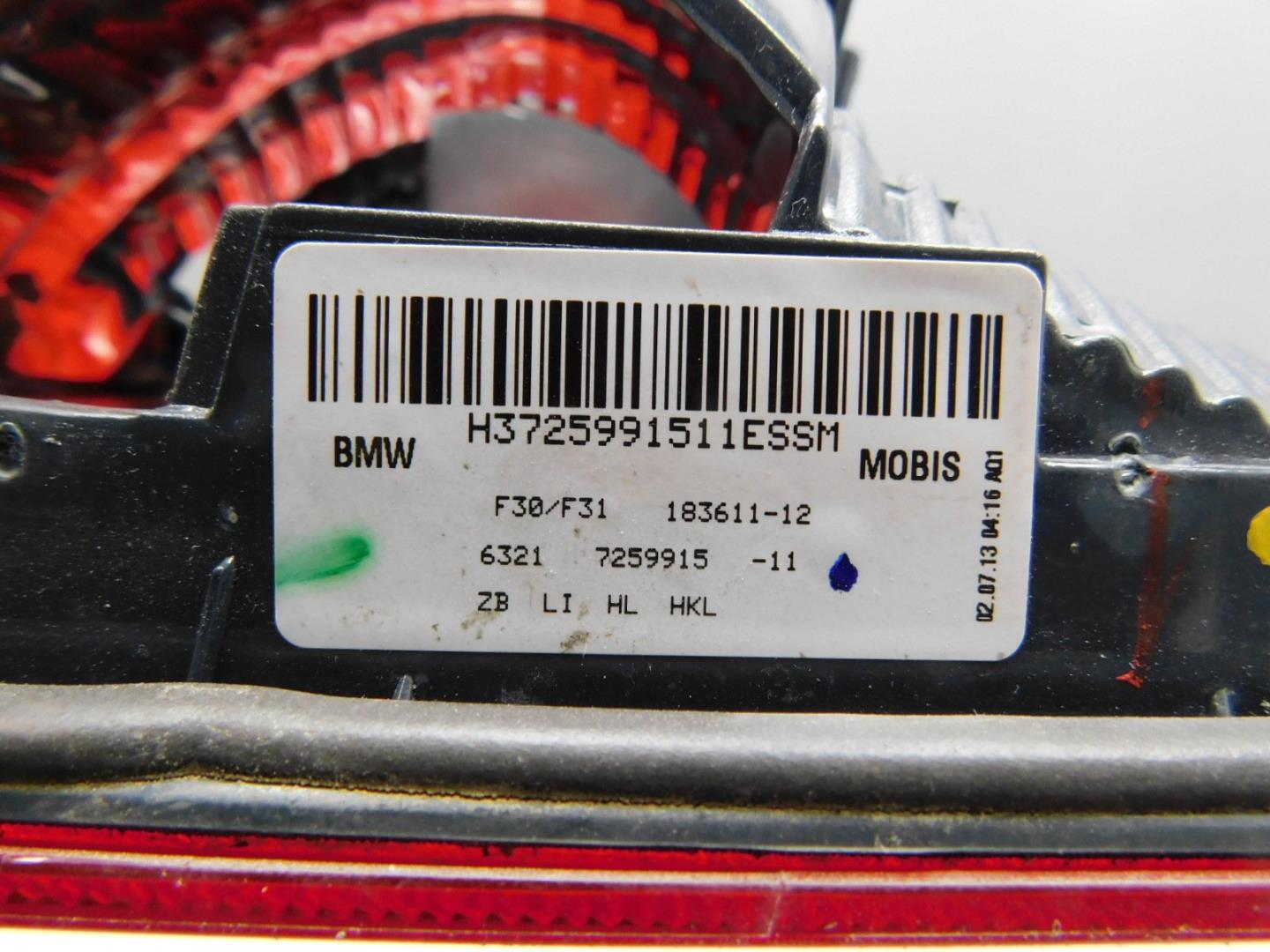 Фонарь задний внутренний левый