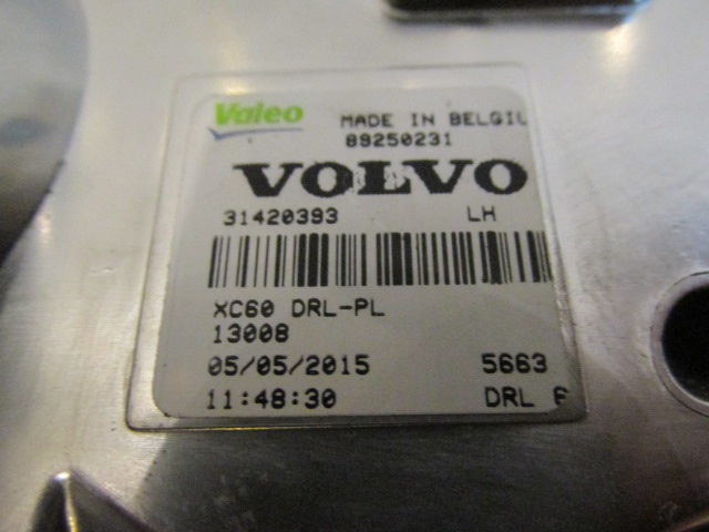 Габарит передний левый