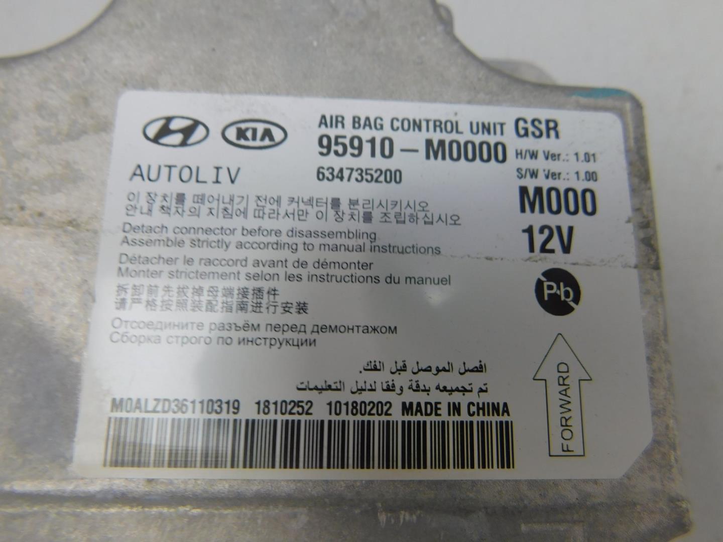 Подушка безопасности в рулевое колесо